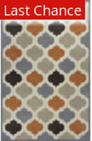 Rugstudio Sample Sale 88996 Ivory / Spice Area Rug