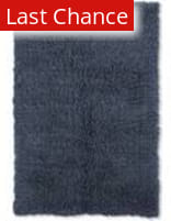 Linon New Flokati 1400 Grams Denim Blue Area Rug