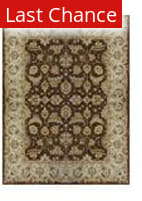 Rugstudio Sample Sale 37762 Brown-Ivory Area Rug