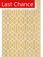 Rugstudio Sample Sale 102493R Camel / Ivory Area Rug