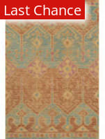 Rugstudio Sample Sale 163014 Spice - Teal Area Rug