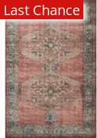 Rugstudio Sample Sale 228119R Spice - Aqua Area Rug