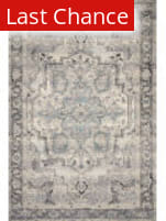 Rugstudio Sample Sale 206611R Grey - Blue Area Rug