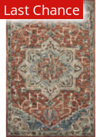 Rugstudio Sample Sale 199685R Red - Multi Area Rug