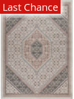 Rugstudio Sample Sale 217445R Blush - Ivory - Gray Area Rug