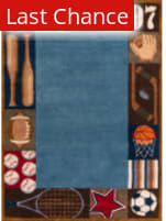 Rugstudio Sample Sale 161353 Denim Area Rug