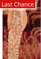 Rugstudio Sample Sale 161495R Burgundy Area Rug