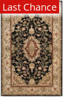 Rugstudio Sample Sale 186568R Black Area Rug