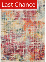 Rugstudio Sample Sale 193664R Pink-Multi Area Rug
