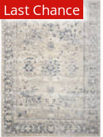 Rugstudio Sample Sale 162855 Ivory - Blue Area Rug