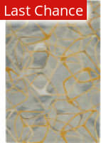 Rugstudio Sample Sale 205623 Grey - Yellow Area Rug