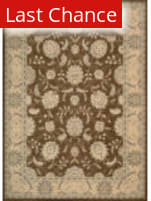 Rugstudio Sample Sale 28445 Chocolate Area Rug