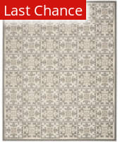 Rugstudio Sample Sale 257906R Ivory Grey Area Rug