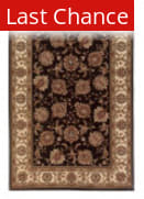 Rugstudio Sample Sale 104R Espresso Area Rug