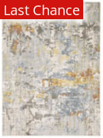 Rugstudio Sample Sale 221764R Beige - Blue Area Rug