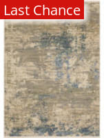 Rugstudio Sample Sale 267837R Beige - Blue Area Rug