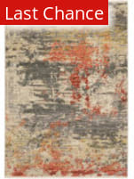 Rugstudio Sample Sale 267840R Beige - Pink Area Rug