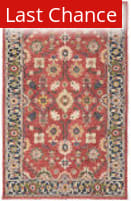 Rugstudio Sample Sale 205655 Red - Blue Area Rug