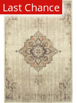 Rugstudio Sample Sale 167585 Ivory - Brown Area Rug