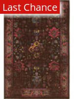 Rugstudio Sample Sale 141053R Brown Area Rug