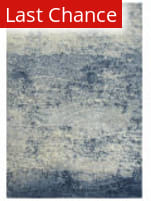 Rugstudio Sample Sale 196547 Blue - Ivory Gray Area Rug
