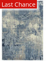 Rugstudio Sample Sale 196548 Blue - Ivory Gray Area Rug
