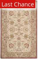 Rugstudio Sample Sale 46242 Ivory / Rust Area Rug