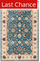 Rugstudio Sample Sale 46284R Blue - Beige Area Rug