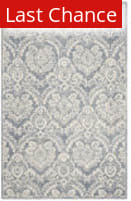 Rugstudio Sample Sale 192622R Blue - Ivory Area Rug