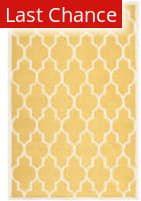 Rugstudio Sample Sale 94120R Gold / Ivory Area Rug