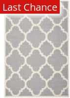 Rugstudio Sample Sale 94149 Silver / Ivory Area Rug