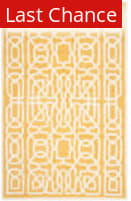 Rugstudio Sample Sale 154968 Gold - Ivory Area Rug