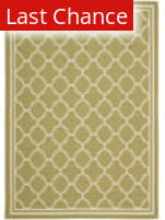 Rugstudio Sample Sale 99060R Green / Beige Area Rug