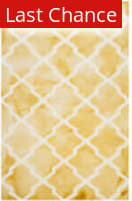 Rugstudio Sample Sale 143312 Gold - Ivory Area Rug