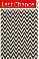 Rugstudio Sample Sale 80560R Black / Ivory Area Rug