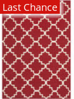 Rugstudio Sample Sale 80574 Red / Ivory Area Rug