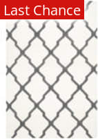 Rugstudio Sample Sale 126739R Ivory - Charcoal Area Rug