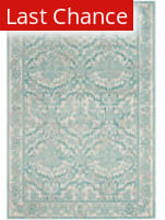 Rugstudio Sample Sale 155267 Ivory - Light Blue Area Rug
