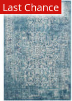 Rugstudio Sample Sale 155276R Blue - Ivory Area Rug
