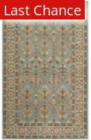 Rugstudio Sample Sale 195677 Cream - Blue Area Rug