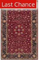 Rugstudio Sample Sale 61281 Red - Navy Area Rug