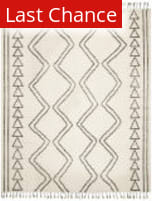 Rugstudio Sample Sale 205120 Ivory - Black Area Rug