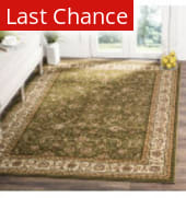 Rugstudio Sample Sale 50062R Sage / Ivory Area Rug
