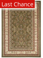 Rugstudio Sample Sale 46841R Sage / Ivory Area Rug
