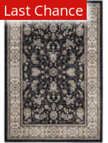 Rugstudio Sample Sale 195856R Anthracite - Cream Area Rug