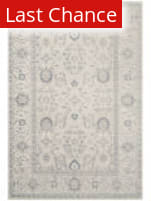 Rugstudio Sample Sale 143559 Light Grey - Ivory Area Rug