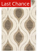 Rugstudio Sample Sale 101577 Cream / Smoke Area Rug