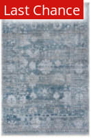 Rugstudio Sample Sale 215908R Blue - Ivory Area Rug