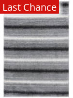 Rugstudio Sample Sale 262497R Grey - Black Area Rug