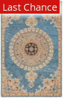 Rugstudio Sample Sale 236229R Blue / Beige Area Rug